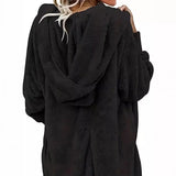 Fongt Long-Sleeved Long-Sleeved Hooded Long-Sleeved Jacket In Autumn And Winter 2025