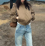 Fongt Female Burst Small Man Showing Thin Port Wind Reduction In The Spring And Autumn Coat Design Is Unique And Stylish Short