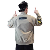Fongt Men's Fashion Flying Jacket Men's Spring And Autumn Senior Handsome Baseball Uniforms Men's 2025 New Model