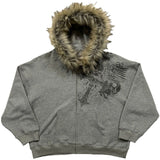 Fongt New Solid Zipper Hoodie Hoodie High Street Thair Hat Coat Jacket