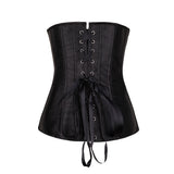 Fongt Court Girded Body Dress Smooth-Colored Cloth-Bode-Scaring Lingerie 808
