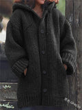 Fongt Women's Ebay Long Sweater New Cardigan Hooded Jacket M107