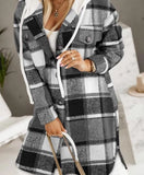 Fongt New Fashion Casual Hooded Jacket Women's Clothing