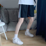 Fongt Cotton Super Fire Sports Shorts Female 2023 Summer Korean Version Of Students Loose And Thin Wide Foot Five Split