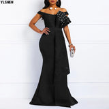 Mermaid Evening Party Dress African Dresses for Women Fashion Long Maxi Africa Dress African Clothes Robe Africaine Femme