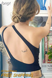 Bodysuit Black Top Women Sleeveless Body Party Sexy Outfits Streetwear Clothes 2023 Skinny Solid One Piece
