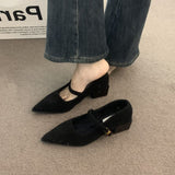 Fongt Net Red Explosion With Skirts With Pure Color Daily Lazy Shoes Small Aroma Wind And Fresh Elegant Single Shoes Women