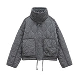 Fongt Autumn And Winter New Women's Clothing Multi-Color Selection Long-Sleeved Cotton Jacket Jacket Jacket