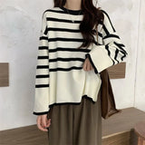 Fongt Sweater Women's Spring 2023 New Loose Lazy Vintage Design Sensing Knitted