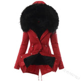 Fongt Autumn And Winter New Cotton Hoodie Repair Warm Zipper Coat Women W125