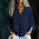 Fongt Years Of Shein Casual Cotton Leprosy Shirt New Explosion