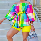 Fashion Printing Set 2023 New Printing 2-Piece Suit For Women-Outfit