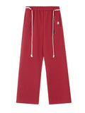 Fongt New Fall 2024 Straight Hip-Hop Wide-Leg Pants For Men And Women-Outfit