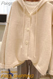 Knitted Cardigan Women's Short Solid Color Outer Jacket 2023 Autumn New Style Small Fresh Loose All-match Sweater