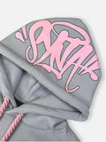 Fongt Swie Swie Swie Two-Sleeve Y2k Embroidered Super Dalian Hoodie Sweatpants Set
