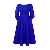 Fongt Women's Clothing 2025 Autumn New Temperament Elegant Fashion Banquet Dress Dress Dress African Dress