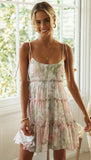 Fongt Spring And Summer New Holiday Style Sexy Print High-End Sling Dress Women Have Inside