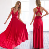 Cross-Back Sexy Tie Dress Long Dress Dress-Outfit