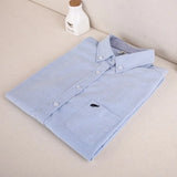New Artistic Animal Embroidery White Shirt Women Solid Oxford Long Sleeve Shirt Small Fresh High Quality Brand