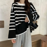 Fongt Sweater Women's Spring 2023 New Loose Lazy Vintage Design Sensing Knitted