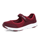 Sneakers Fashion Breathable Mesh Casual Shoes Zapatos De Mujer Plataforma Flat Shoes Women Work Shoes Comfortable for