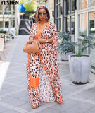 African Clothes for Women Two Piece Set Dashiki 2021 Summer Fashion Long Dress Sets Pants Suits Outfits Party Dresses Plus
