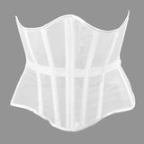 Fongt Long 27Cm Summer Net Yarn Thin Fish Bone Gift Lumbar Breathable Waist Seal