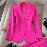 Fongt Suit Retro Coat Stylish 2025 Spring And Autumn Women's Korean Edition Casual Design Serie Swear Set