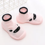 Baby Knitted Leopard Floor Socks Shoes with Rubber Soles Infant Anti-slip Indoor Socks Newborn Spring Summer