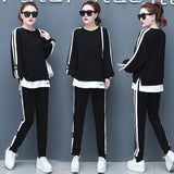 two piece set top and pants 2 pieces set korean fashion fall women's clothing 2022 latest pink korean outfit