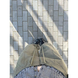 Fongt Temperament Lattice Square Collared T-Shirt Woman 2025 Summer To Collect Thin Niche Blouse Broad Leg Slack Suit