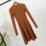 O-neck A Line Short Mini