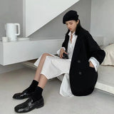 Jacket Female Spring And Autumn Short Style Korean Version Yinglun Style Design Sense Small People Leisure Network Celebrity Suit Popular Style-Outfit