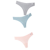 Women's Panties G-string Thong Cotton Underwear Sexy Panties Female Underpants Solid Letter Pantys Intimates