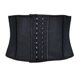 Fongt New Breathable Mesh Rubber Waist Seal 18Cm Short 9 Hook 9 Steel Bone Professional Fitness Waist