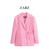 Fongt Homemade New Women's Clothing With Easy-Rette Clip Long Sleeve Suit Coat 5247739