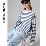 Basic Striped Long Sleeve Spring