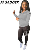 Pink Print Sweatsuits For Women 2 Piece Sets Casual Zipper Sweatshirt + Leggings Tracksuits Spring Fall Sporty