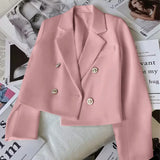 Fongt Jade Green Suit Jacket Female Autumn 2024 New Small Temperament Casual Versatile Small Suit-Outfit