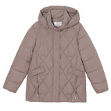 Mother Winter Down Cotton-Padded Jacket Add Fat Increase The New Foreign Style Middle-Aged Coat Female Autumn And Winter Large Size Middle-Aged Cotton-Padded Jacket-Outfit