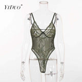 Catsuit Floral Straps