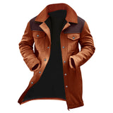 Fongt Autumn And Winter Men's Coat Velvet Jacket More Pocket Coat More Color?