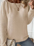 Fongt Women's Autumn/Winter New Solid Color Sleeve Long Sleeves Shoulder Jacket T-Shirt