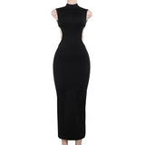 Fongt Sexy Bareback Bow Dress Woman 2024 Summer New Temperament Hottie