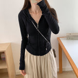 Cardigan Jacket Women's Sense Of Design In Spring And Autumn-Outfit