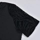 Sexy Zebra Print Cut Out Mesh Transparent Women Mini Dress for Beach Holiday Night Club Goth Party Bodycon Pencil Shorts