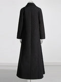 Fashion Solid Color Design Top Dress 2025 Summer New Lingo Press Temperament High-End Long Cotton