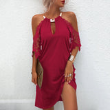 Sleeve Evening Party Mini