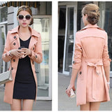 Fongt And Autumn Women's Windwear Korean Version Of The Long-Term Coat Ebay Explosion Station Hot Sales