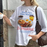 Breakfast Graphic Tee-Outfit